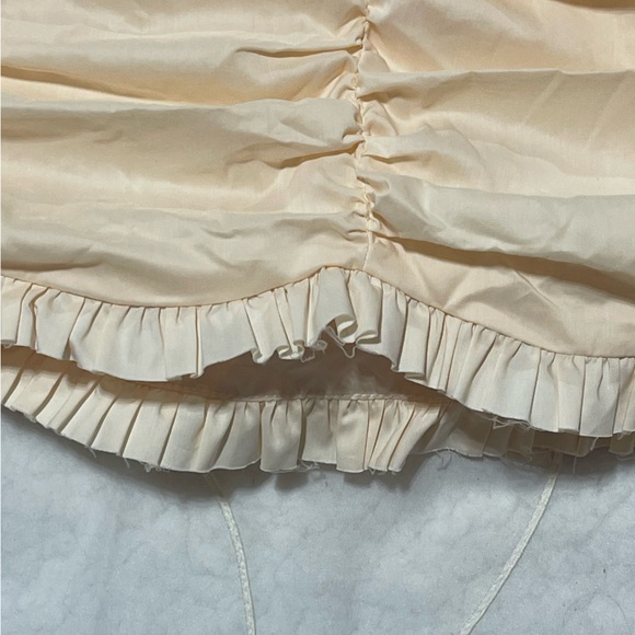 Choosy Peach Off-Shoulder Mini Dress - Picture 12 of 13